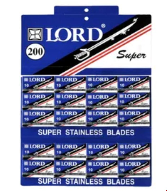 تیغ سنتی لرد ورق کامل 200 عددی(ورق کامل)